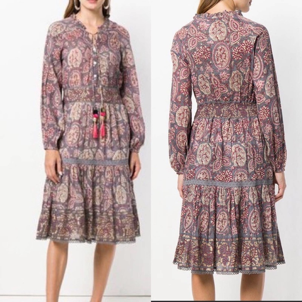 Bell by Alicia Bell Grace Long Sleeve Dress Size Small